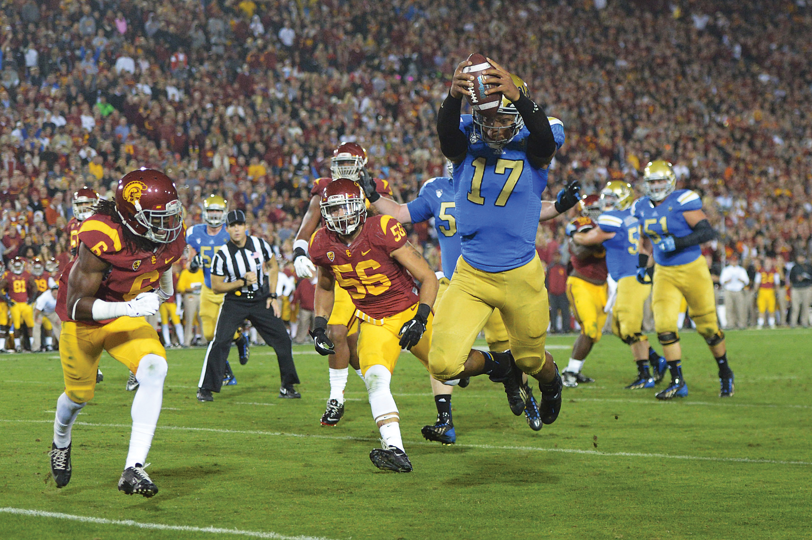 usc-vs-ucla-a-cardinal-and-gold-against-blue-and-gold-rivalry